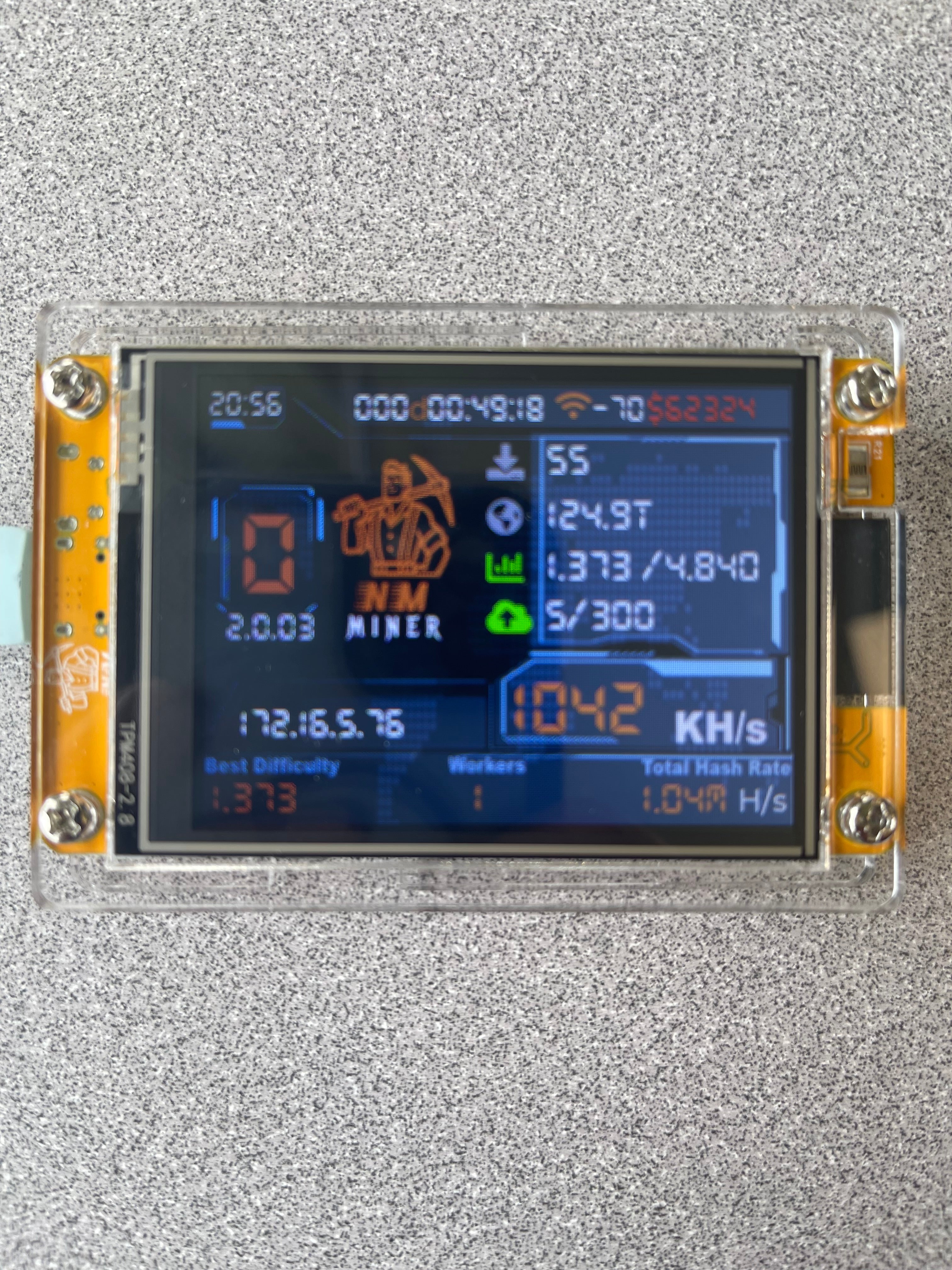 Compact Bitcoin Miner!!