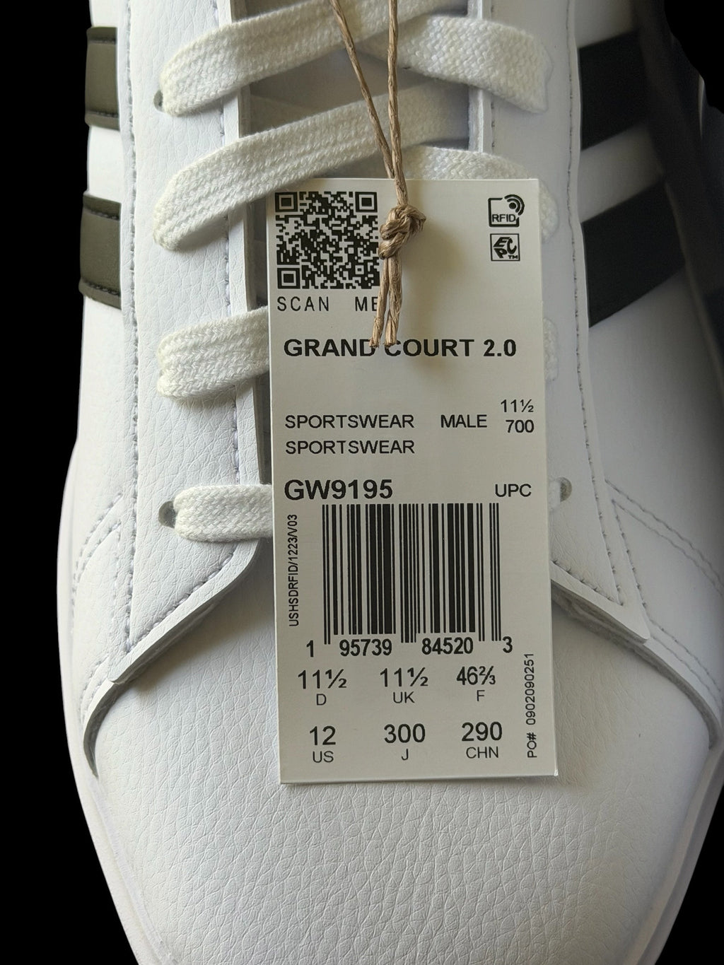 Size 12 and 13 Men's Addidas Grand Court 2.0